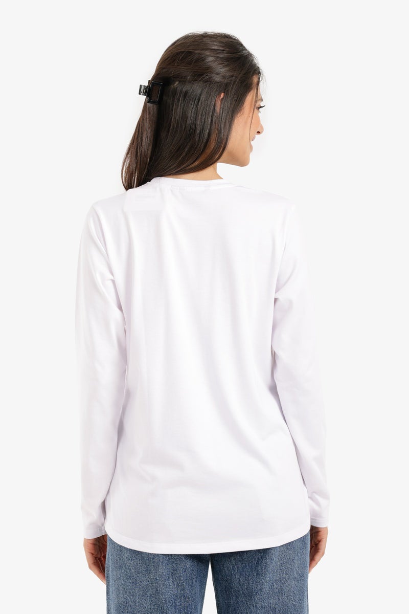 Carina Long Sleeve Relaxed T-Shirt - Image 4